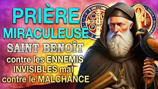 Prière Puisant À SAINT BENOÎT contre les Ennemis Invisibles 🙌 Prière Miracle  de saint Saint Benoît