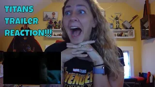 TITANS DC Universe Official Trailer REACTION VIDEO! | SDCC