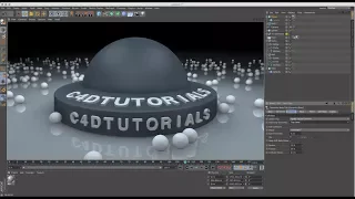 Using Spline With Text in Cinema 4D Tutorial