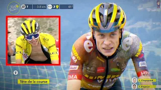 Vingegaard DESTROYS Tadej Pogacar on Col du Granon | Tour de France 2022 Stage 11