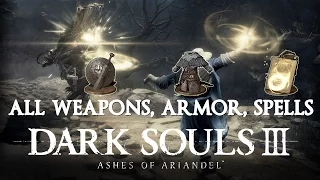 All Weapons, Armor, Spell Locations Dark Souls 3 DLC Ashes of Ariandel