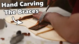 Shaping Back Braces by Hand | Pro Luthier