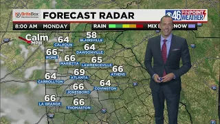 Warm and dry start to the workweek