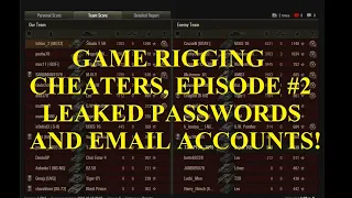 Game Rigging Cheaters #2  (+ Leaked Passwords!)