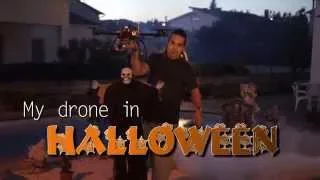 DRONE in HALLOWEEN + CRASH