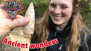 Hawking Lithics Ancient Wonders #101 arrowhead hunting