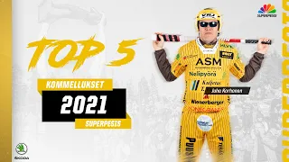 Top 5 kommellukset kaudella 2021