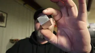 MACHINING A CUBE ON A LATHE!!!!!