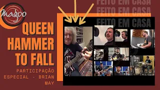 Banda Magoo & Brian May - Hammer To Fall (cover) [Queen] [Projeto "Feito em Casa"]