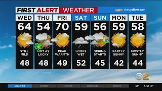 First Alert Weather: Tuesday 3/15 evening weather headlines