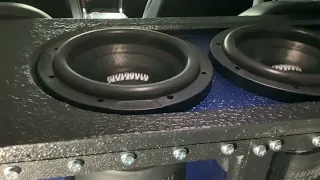 (3) Sundown X8 v3 D2’s on a Taramps Smart 3K (just installed subs……..volume testing)