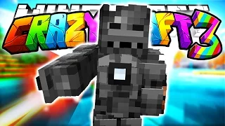 Minecraft Crazy Craft 3.0: Iron Man Mark 1! (Superheros Mod)! #105