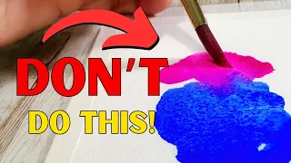 8 Watercolor Hacks You Need to Know ( Nobody Will Tell You This)