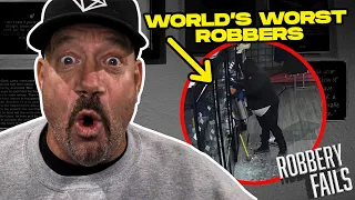 Ex-Jewel Thief Reacts to Robbery Fails #5 - Robberies Gone Wrong