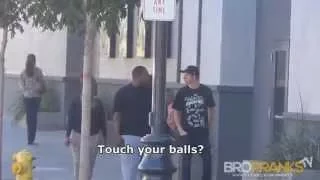 Asking People If they want my Balls - Slurp Bawls Prank