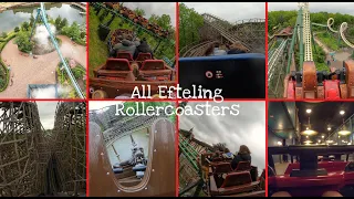 Alle Efteling achtbanen / All Efteling rollercoasters (2022)