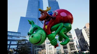 Macy's Parade Balloons: The Grinch