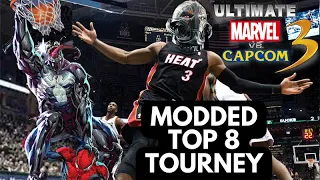 UMvC3 Mods TOP 8 Tournament Palette Swap (HUNK Rashid Cammy Ultron Venom Shin Akuma)