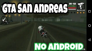 GTA SAN ANDREAS - Gameplay No Android, Testando Jogabilidade e controle Ipega Para Celular