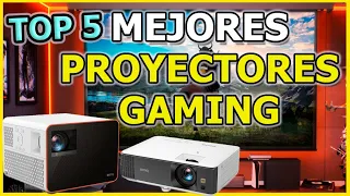 ✅ TOP 5 Mejores PROYECTORES GAMING 2024 | Jugar en 4K a 120 pulgadas!!