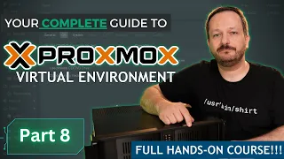 Proxmox Virtual Environment Complete Course Part 8 - Creating Container Templates