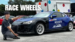 K-Swap BRZ gets NEW WHEELS!