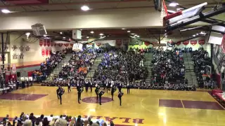 Magruder High school County Pom Competition February 2016