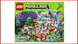 LEGO MINECRAFT 21137 The Mountain Cave Speed Build