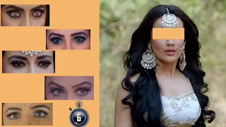 Wrong Eyes Puzzles With Nagin Serial Actress (Part-01). Surbhi Jyoti, Anita, Nia Sharma, Jasmin.