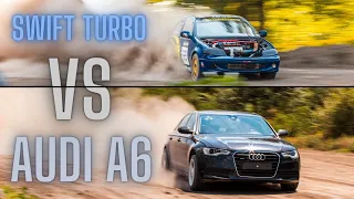 Audi A6 Quattro rally testing!