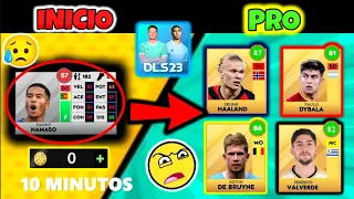 🤑 de NOOB a PRO en minutos DLS 24 NUEVA CUENTA DESDE CERO *NOOB VS PRO*