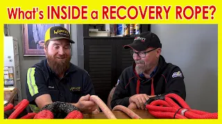 What's INSIDE a RECOVERY ROPE? We cut it open to find out!!