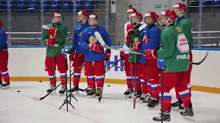 Sport-Tests (Schweiz)) Testing Russian U16 National Team in Sochi