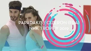 Papadakis / Cizeron (FRA) | Ice Dance Rhythm Dance | NHK Trophy 2019 | #GPFigure