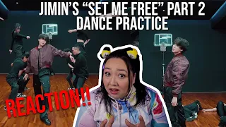 REACTING TO 지민 (Jimin) ‘Set Me Free Pt.2’ Dance Practice (THIS IS ART!!)