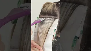 This is how I correct orange spotting - blonde highlights on dark hair #hairtutorial #blondehair