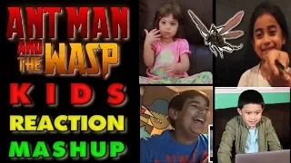 YOUTUBE REACTION MASHUP | Ant-Man and The Wasp | KIDS REACTION