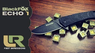 Black Fox Knives Echo 1 - First Impressions - The Last Ranger