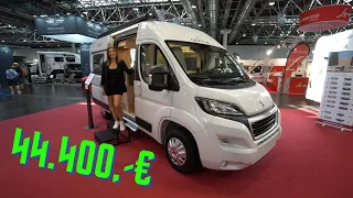 BILLIGSTES ECHTES WOHNMOBIL 2023! Kastenwagen Wohnmobil nur 44.400,- € Giottivan 2023 - voll voll !