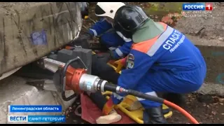 В Ленинградской области провели тренировки по гражданской обороне