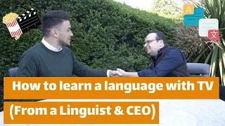 How to Learn a Language (With TV & Movies) - Tips From a Linguist & LingoPie CEO