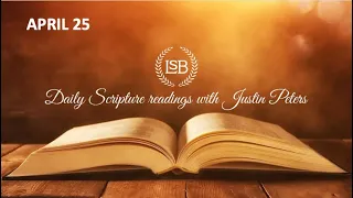 Daily Bible Reading: April 25
