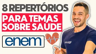 8 repertórios que se encaixam em temas de SAÚDE no ENEM | PROFINHO da REDAÇÃO