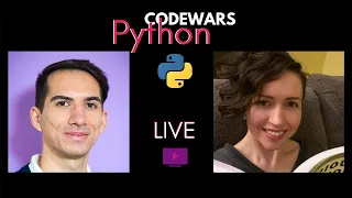 Livestream: Solving Codewars Challenges in Python | with guest Daniel Lomelino