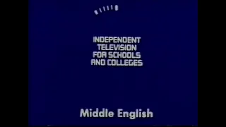 ITV SCHOOLS - MIDDLE ENGLISH: Interference (1985)