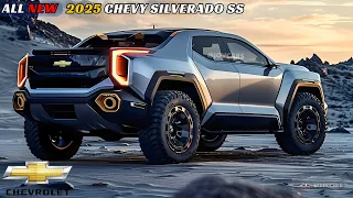 Unveiling the 2025 Chevy Silverado SS All New - The Ultimate Pickup Truck Revamped! FIRST LOOK