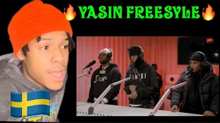 👀 🇺🇸AMERICAN REACTS TO YASIN - NO BORDERS FREESTYLE🔥🔥