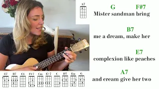 Mister Sandman - Ukulele Tutorial