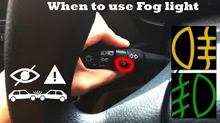 When to Use Fog light
