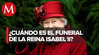 Funeral de la reina Isabel II será el 19 de septiembre: Palacio de Buckingham